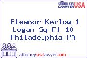 Eleanor Kerlow 1 Logan Sq Fl 18 Philadelphia PA