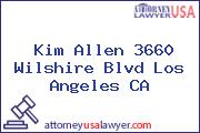 Kim Allen 3660 Wilshire Blvd Los Angeles CA