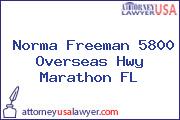 Norma Freeman 5800 Overseas Hwy Marathon FL