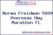 Norma Freidman 5800 Overseas Hwy Marathon FL