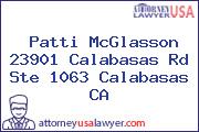 Patti McGlasson 23901 Calabasas Rd Ste 1063 Calabasas CA