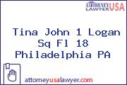 Tina John 1 Logan Sq Fl 18 Philadelphia PA