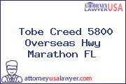 Tobe Creed 5800 Overseas Hwy Marathon FL