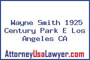 Wayne Smith 1925 Century Park E Los Angeles CA