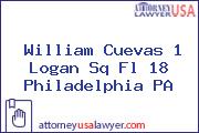 William Cuevas 1 Logan Sq Fl 18 Philadelphia PA