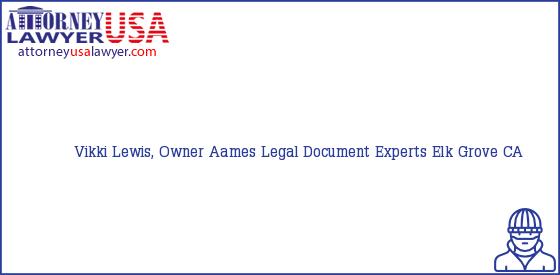 Telephone, Address and other contact data of Vikki Lewis, Owner, Elk Grove, CA, USA