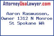 Aaron Rasmussen, Owner 1312 N Monroe St Spokane WA