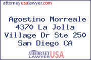 Agostino Morreale 4370 La Jolla Village Dr Ste 250 San Diego CA
