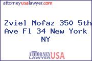 Zviel Mofaz 350 5th Ave Fl 34 New York NY