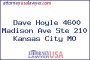 Dave Hoyle 4600 Madison Ave Ste 210 Kansas City MO