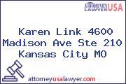 Karen Link 4600 Madison Ave Ste 210 Kansas City MO