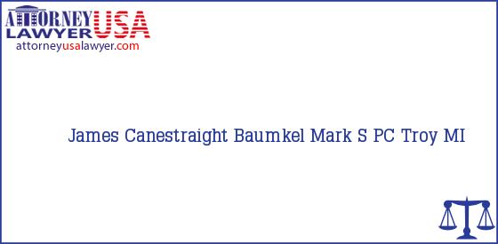 Telephone, Address and other contact data of James Canestraight, Troy, MI, USA