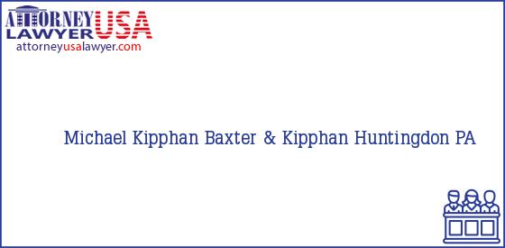 Telephone, Address and other contact data of Michael Kipphan, Huntingdon, PA, USA