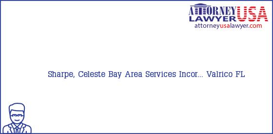 Telephone, Address and other contact data of Sharpe, Celeste, Valrico, FL, USA