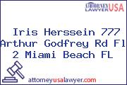 Iris Herssein 777 Arthur Godfrey Rd Fl 2 Miami Beach FL