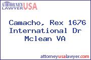 Camacho, Rex 1676 International Dr Mclean VA