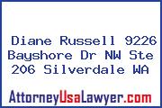 Diane Russell 9226 Bayshore Dr NW Ste 206 Silverdale WA