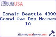 Donald Beattie 4300 Grand Ave Des Moines IA