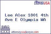 Lee Alex 1801 4th Ave E Olympia WA
