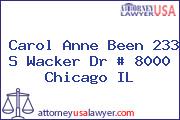 Carol Anne Been 233 S Wacker Dr # 8000 Chicago IL