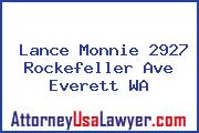 Lance Monnie 2927 Rockefeller Ave Everett WA