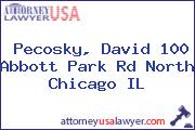 Pecosky, David 100 Abbott Park Rd North Chicago IL