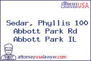 Sedar, Phyllis 100 Abbott Park Rd Abbott Park IL