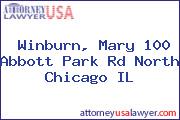 Winburn, Mary 100 Abbott Park Rd North Chicago IL