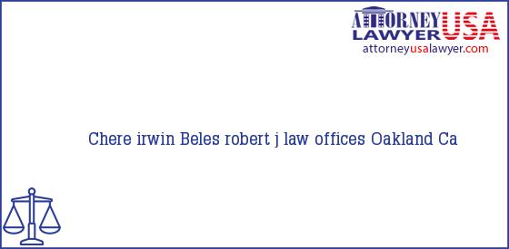 Telephone, Address and other contact data of Chere irwin, Oakland, Ca, USA