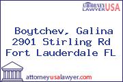 Boytchev, Galina 2901 Stirling Rd Fort Lauderdale FL