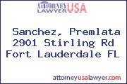 Sanchez, Premlata 2901 Stirling Rd Fort Lauderdale FL