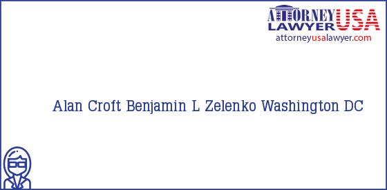 Telephone, Address and other contact data of Alan Croft, Washington, DC, USA