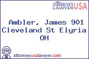 Ambler, James 901 Cleveland St Elyria OH