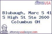 Blubaugh, Marc S 41 S High St Ste 2600 Columbus OH