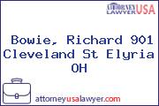 Bowie, Richard 901 Cleveland St Elyria OH