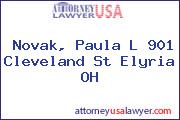 Novak, Paula L 901 Cleveland St Elyria OH