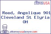 Reed, Angelique 901 Cleveland St Elyria OH