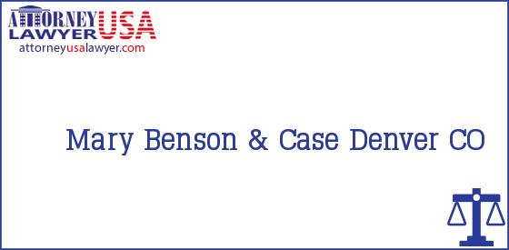 Telephone, Address and other contact data of Mary, Denver, CO, USA