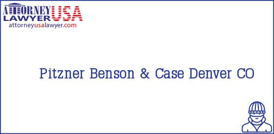 Telephone, Address and other contact data of Pitzner, Denver, CO, USA