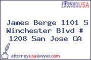 James Berge 1101 S Winchester Blvd # 1208 San Jose CA