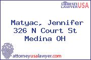 Matyac, Jennifer 326 N Court St Medina OH