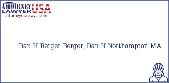 Telephone, Address and other contact data of Dan H Berger, Northampton, MA, USA