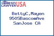 BettyC.Mayen 950SBascomAve SanJose CA