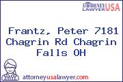 Frantz, Peter 7181 Chagrin Rd Chagrin Falls OH
