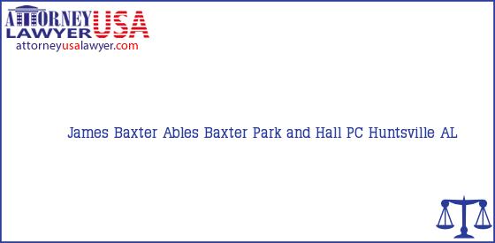 Telephone, Address and other contact data of James Baxter, Huntsville, AL, USA