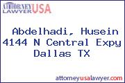 Abdelhadi, Husein 4144 N Central Expy Dallas TX