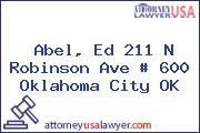 Abel, Ed 211 N Robinson Ave # 600 Oklahoma City OK