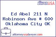 Ed Abel 211 N Robinson Ave # 600 Oklahoma City OK