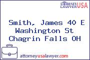 Smith, James 40 E Washington St Chagrin Falls OH