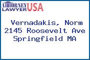 Vernadakis, Norm 2145 Roosevelt Ave Springfield MA